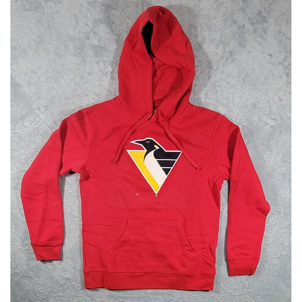 Fanatics Pittsburgh Penguins Red Hoodie Sweatshirt Adult Sz M New Missing Tags